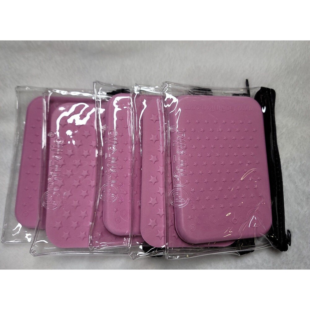 Go pin pro 5 pink Itty Bitty Mini PinFolio Boards with zippered sleeves